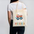 Kids I Just Crushed Preschool Monster Graduation Pre-K Shirt Canvas Tote Bag