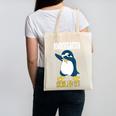 Kids Kindergarten Dabbing Penguin Nailed It Graduation Class 2021 Canvas Tote Bag