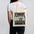 Kids Straight Outta Kindergarten Shirt Boy Girl Graduation Canvas Tote Bag