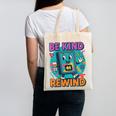 Be Kind Rewind 90s VHS Nostalgia Retro Canvas Tote Bag