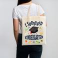 Kindergarten Graduation Shirt I Survived Kindergarten Canvas Tote Bag