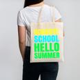 Last Day Of School Shirt Teacher Tee Graduation Canvas Tote Bag