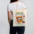 Level Up School Legend Video Game Pixel Art Graduation Canvas Tote Bag