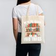 Librarian Reading Books Lover Library Canvas Tote Bag