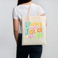 Literacy And Justice For All Protect Banned Books Library Canvas Tote Bag