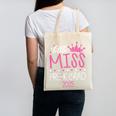 Little Miss Pre-K Grad Preschool Prek Graduation 2025 Canvas Tote Bag