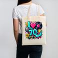 I Love The 70s Vintage Cassette Roller Vinyl Nostalgia 70s Canvas Tote Bag