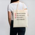 Master's Degree Graduation Graduate Canvas Tote Bag