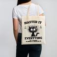 Masters Mastered It Graduate Master Degree Graduation Canvas Tote Bag