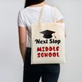 Next Stop Middle School Graduation Canvas Tote Bag
