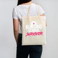 Nursing School Survivor Shirt Graduation Party Tee Canvas Tote Bag