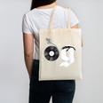 Old School Dad OG Hip Hop Head Vinyl Retro 80s90s Nostalgia Canvas Tote Bag