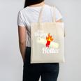 One Degree Hotter GraduationShirt For College Grads Canvas Tote Bag