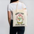 Oops I Got Another Book Cute Goose Librarian Reading Teacher Canvas Tote Bag