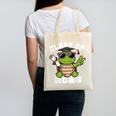 Peace Sign Hand Turtle Class Of 2026 Graduation Canvas Tote Bag