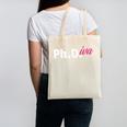 Ph Diva Women Dissertation Doctoral Degree Graduation PhD Canvas Tote Bag