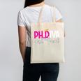 PhDiva Graduation Doctorate Student Graduate Canvas Tote Bag