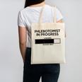Phlebotomist In Progress Phlebotomy School Graduation Canvas Tote Bag