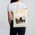 Please Be Patient I'm From The 1900s Amish Wagon & Vintage Canvas Tote Bag