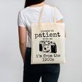 Please Be Patient With Me I'm From The 1900s Camera Premium Canvas Tote Bag