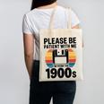 Please Be Patient With Me I'm From The 1900s Floppy Disk Premium Canvas Tote Bag