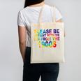 Please Be Be Patient With Me I'm From The 1900s Hippie Canvas Tote Bag