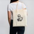 Please Be Patient With Me I'm From The 1900s Skeleton Canvas Tote Bag