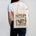 Please Be Patient With Me I'm From The 1900s Vintage Western Canvas Tote Bag