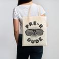 Pre-K Dude Shirt Boy Girl Graduation Back To School Canvas Tote Bag