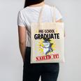 Pre K Nailed It Shirt 2019 Shark Graduation TShirt Canvas Tote Bag