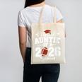 Proud Auntie Of A 2026 Senior Football Graduation Family Canvas Tote Bag