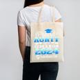 Proud Aunty Of 2024 College Graduate Family 24 Graduation Canvas Tote Bag