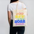 Proud Bff Of 2022 Graduate Class 2022 Graduation Family Canvas Tote Bag