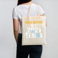 Proud Brother Of a 2021 Senior Shirt Graduation Canvas Tote Bag