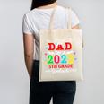 Proud Dad Of A 2023 5th Grade Graduate Graduation Family Canvas Tote Bag