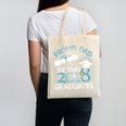 Proud Dad Of Two 2018 Graduates Twin Dads Graduation Canvas Tote Bag