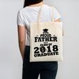 Proud Father Of A Class Of 2018 Graduate Tee Graduation Z1 Canvas Tote Bag