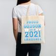 Proud Godson Of a 2021 Graduate School Graduation Family Canvas Tote Bag