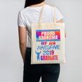 Proud Grandma Of A 2019 Graduate Senior Class Graduation Canvas Tote Bag