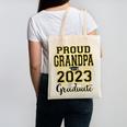Proud Grandpa Of A 2023 Graduate Graduation Canvas Tote Bag