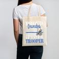 Proud Grandpa Of a State Trooper Police Officer Graduation Canvas Tote Bag