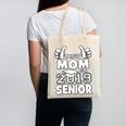 Proud Mom Of A 2019 Senior School Graduation Shirt Canvas Tote Bag