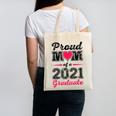 Proud Mom Of A 2021 Graduate Senior Graduation Canvas Tote Bag