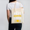Proud Mom Of A 2021 Senior Shirt Class Graduation 2021 Mommy Canvas Tote Bag