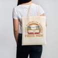 Proud Mom Of a 2023 Graduate Mother Senior Graduation Canvas Tote Bag