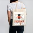 Proud Mom Of a Football Senior 2026 Graduation Gifts Canvas Tote Bag
