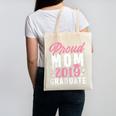 Proud Mom Of The Graduate Senior Class 2019 Graduation Party Canvas Tote Bag