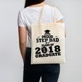 Proud Step Dad Of A Class Of 2018 Tee Graduate Graduation Z1 Canvas Tote Bag