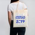 Proud STEPDAD Of A Class 2019 Senior Tshirt Graduation Canvas Tote Bag