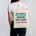 Qualified Psychologist PhD PsyD Shirt Graduation Canvas Tote Bag